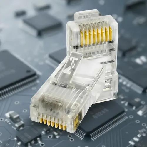 Conector Macho Rj45 Cat 5e - Pote 100und. - imagem 4