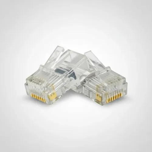 Conector Macho Rj45 Cat 5e - Pote 100und. - imagem 5