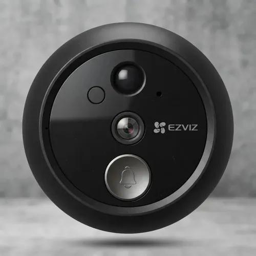 Campainha Sem Fio Ezviz Hp 4, Preto, 3m De Alcance Preto 5v - imagem 4